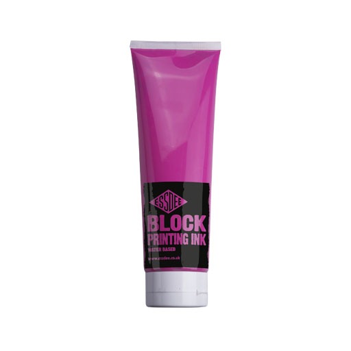 Essdee Block Printing Ink Fluorescent Pink 300ml