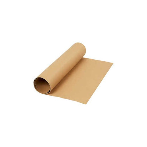 Faux Leather Paper - Light Brown