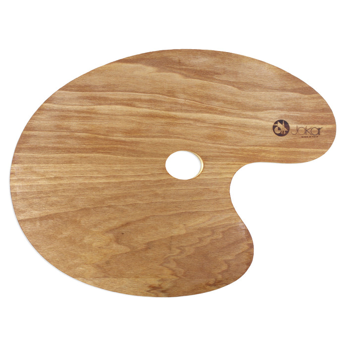 Jakar Wooden Oval Palette Large
