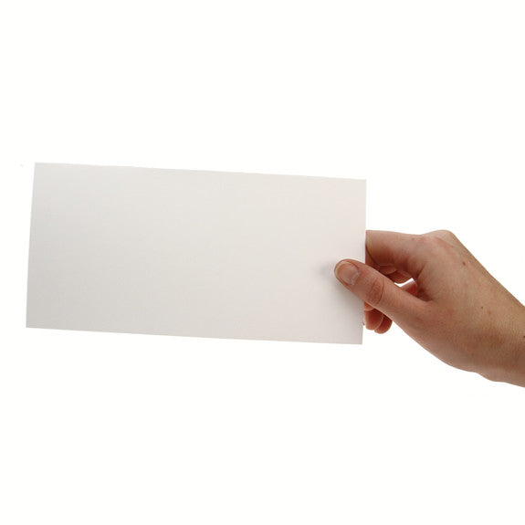 Tall Card Blanks 300gsm 10Pk - White