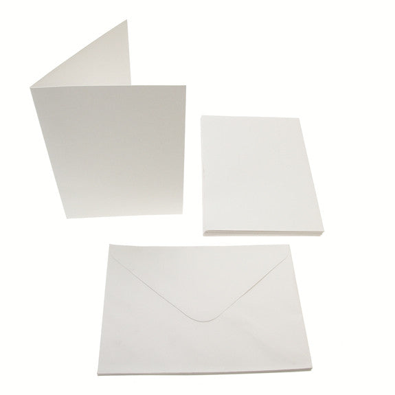 5x7 Card Blanks 300gsm 10Pk - White