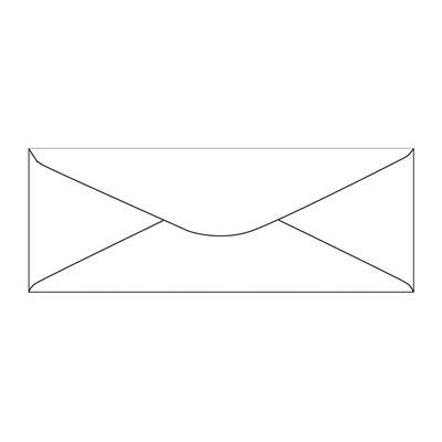 Envelopes Slim White 40 Pack