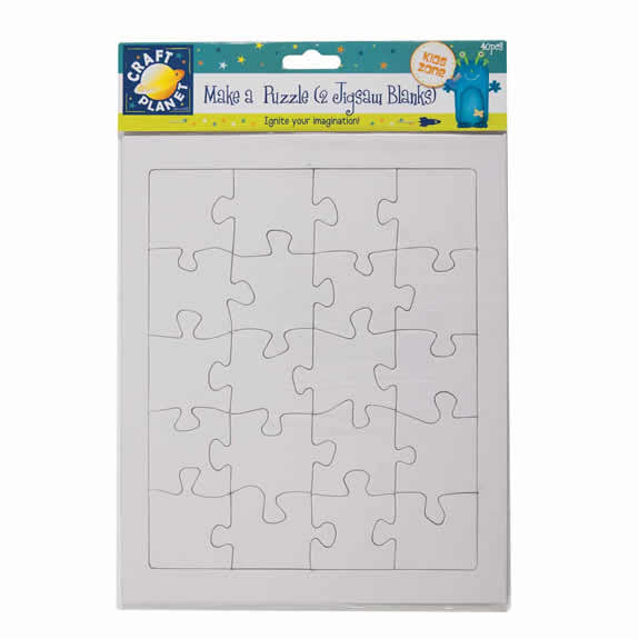 Make a Puzzle Pack - 2 Jigsaw Blanks -