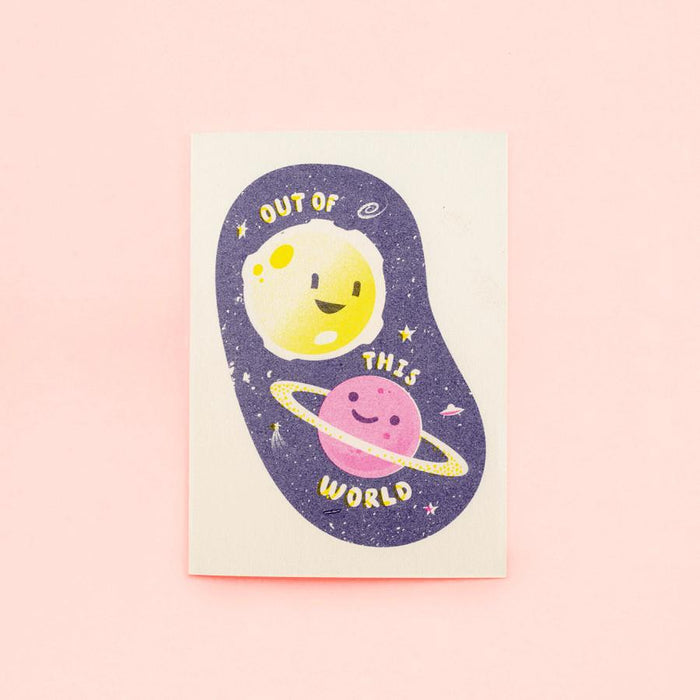 Out Of This World - Fred Aldous Valentines Day Card