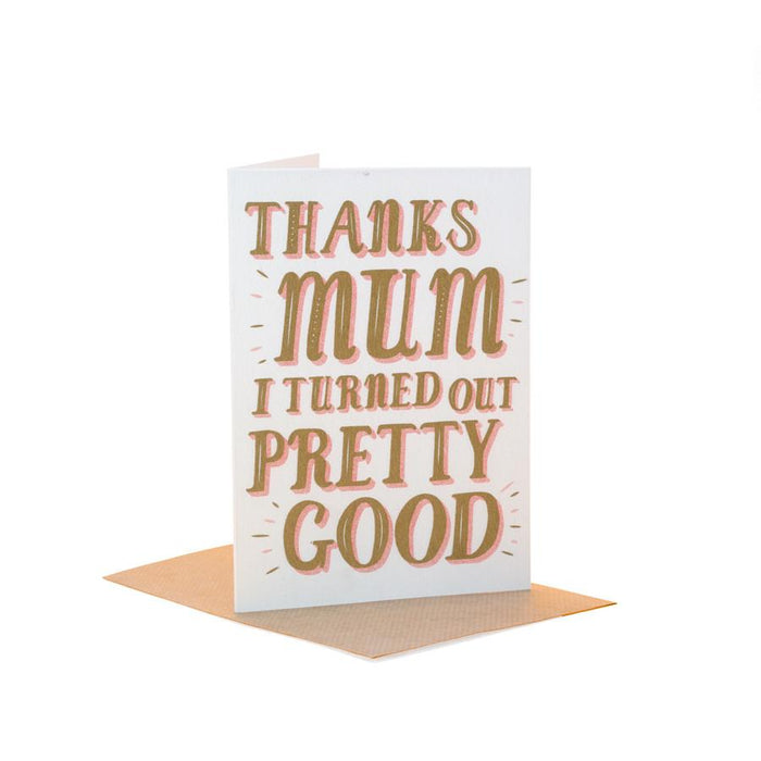 Thanks Mum - Fred Aldous Card