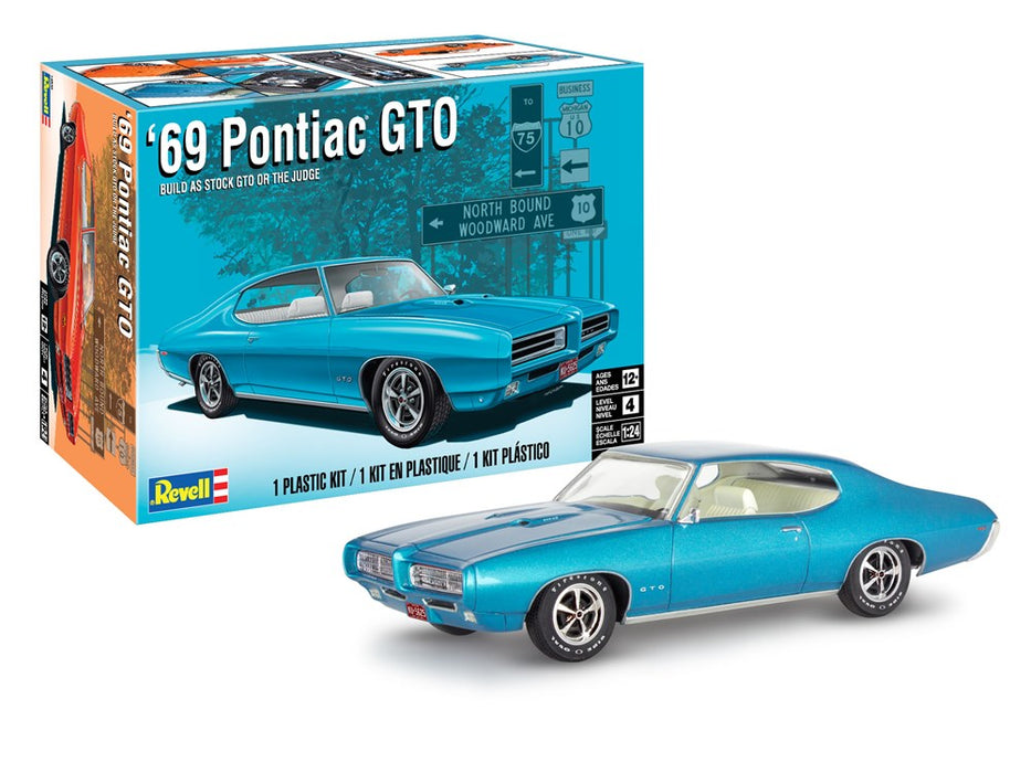 Revell 69 Pontiac GTO
