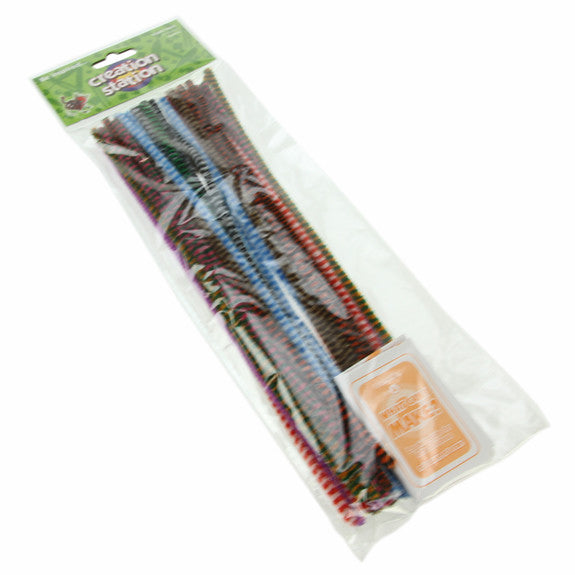 Tiger Tail Pipe Cleaners 40 Pack
