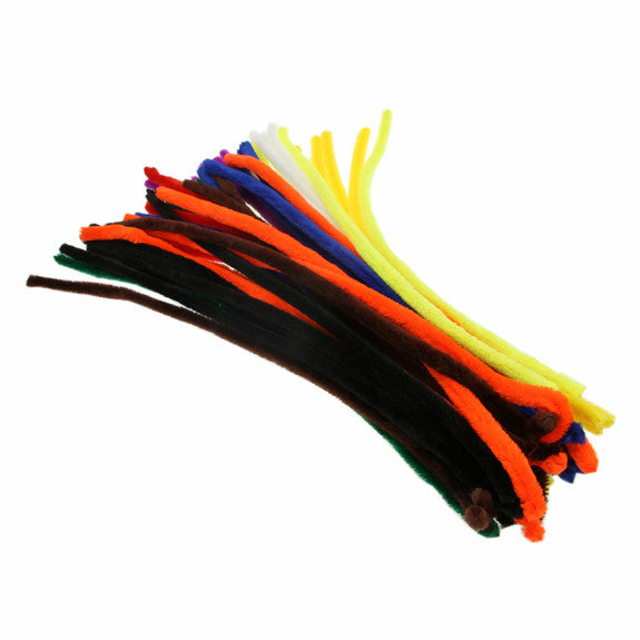 Extra Long Colossal Pipe Cleaners - 50 Pack