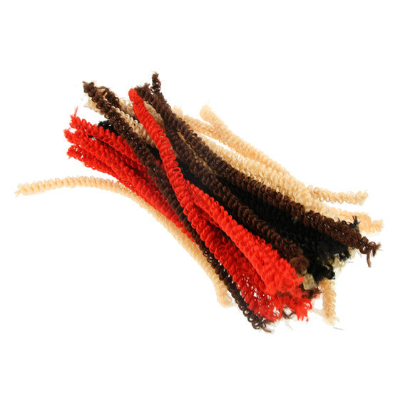 Loopy Pipe Cleaners - Hair Colours 50 Pack