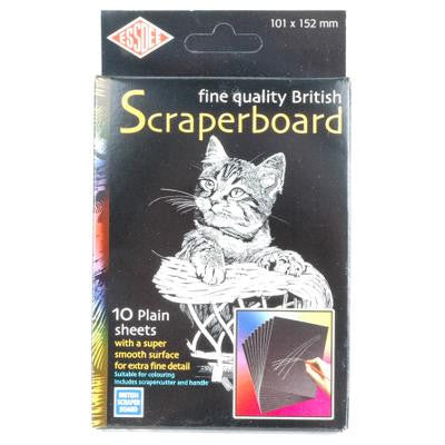 Scraperboard Black 152mmx101mm — Fred Aldous