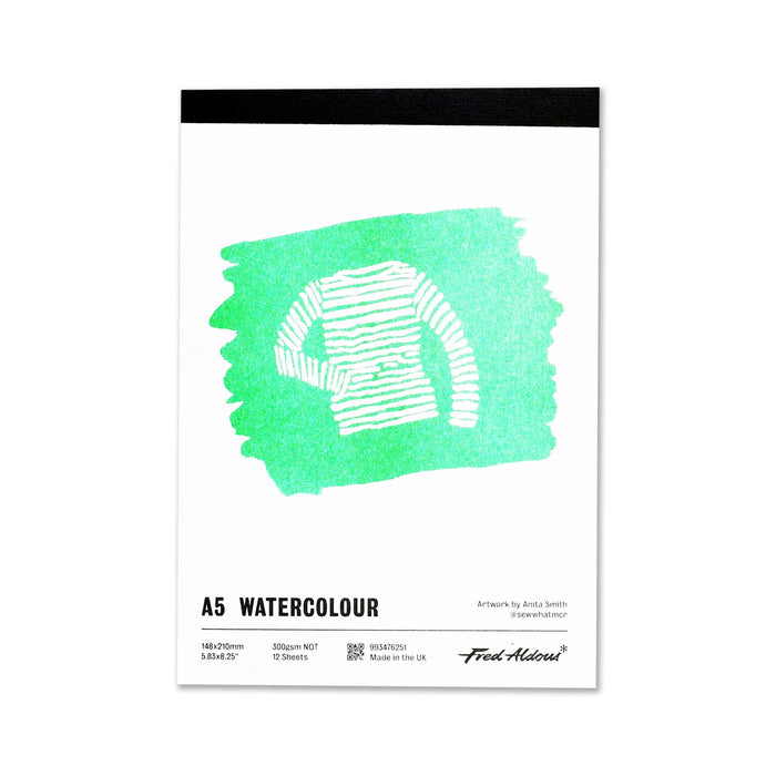 Fred Aldous Watercolour Pad A5 300gsm NOT