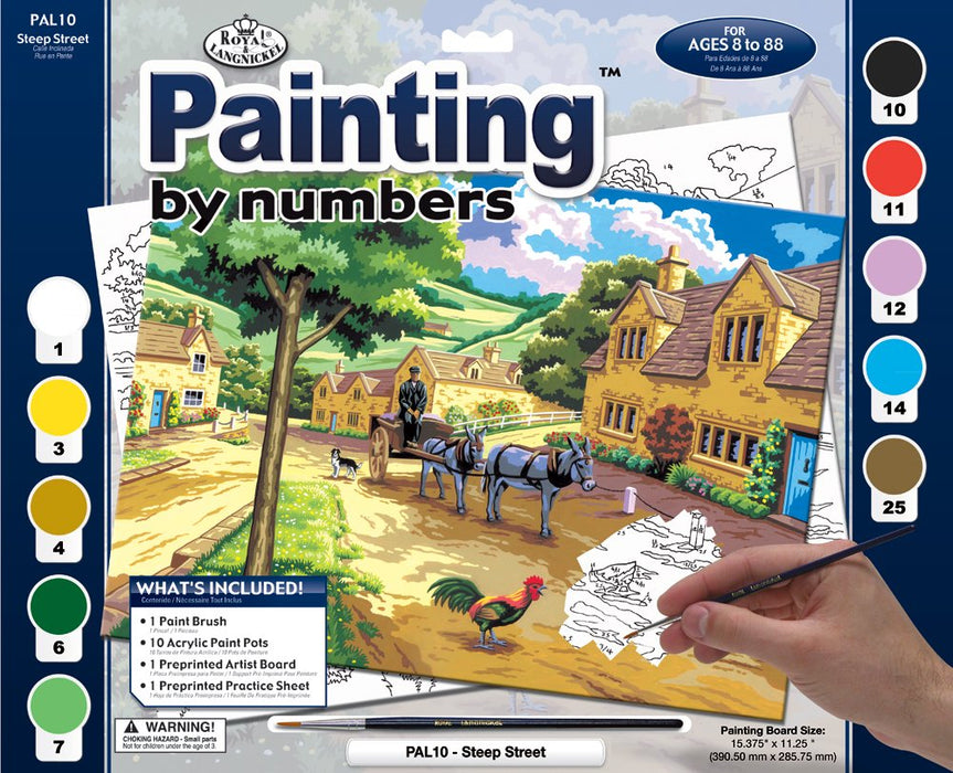 Paint By Numbers Adult Large - Steep Street