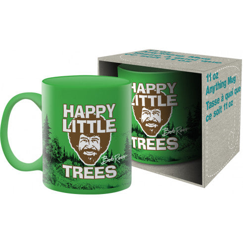 Bob Ross Happy Little Trees Mug