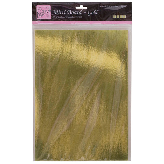 Anitas A4 Mirri Board 20 Pack 250Gsm