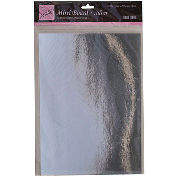 Anitas A4 Mirri Board 20 Pack 250Gsm