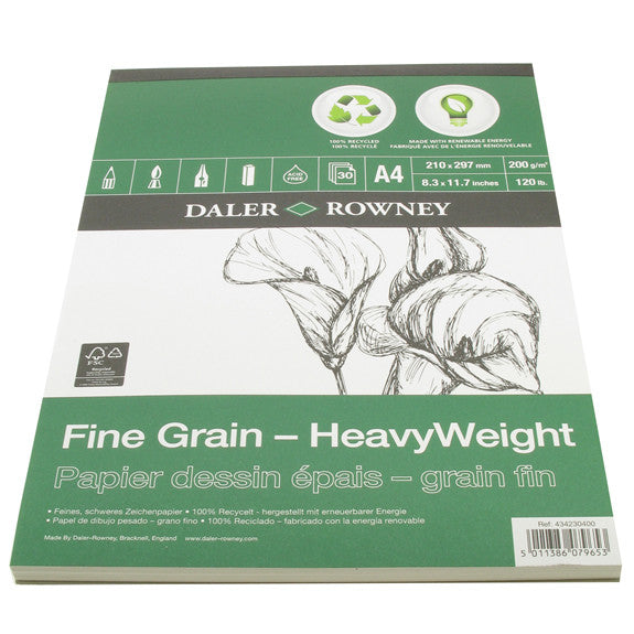 Daler Eco Pad Fine Grain Heavy Weight Pad 200g
