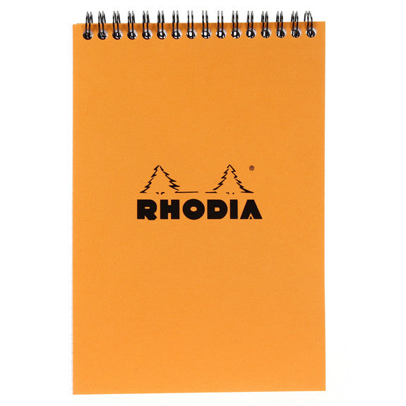 Rhodia Classic Wrbnd Pad 80 Detach. Sh. 14.8X21Cm Sq.5X5 16500C
