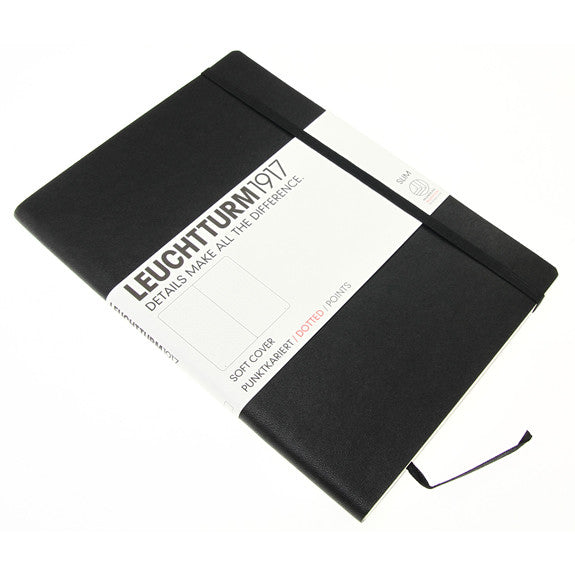 Leuchtturm 1917 Classic Black Softcover Medium Notebooks