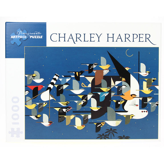 Charley Harper: Mystery of the Missing Migrants 1000 Piece Jigsaw Puzzle