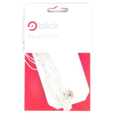 Blick Luggage Tags (10) White