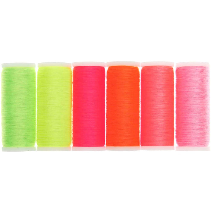 Rico Neon Sewing Thread Set x 6