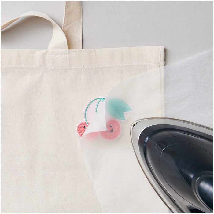 Rico Iron-On Patch Double Cherry