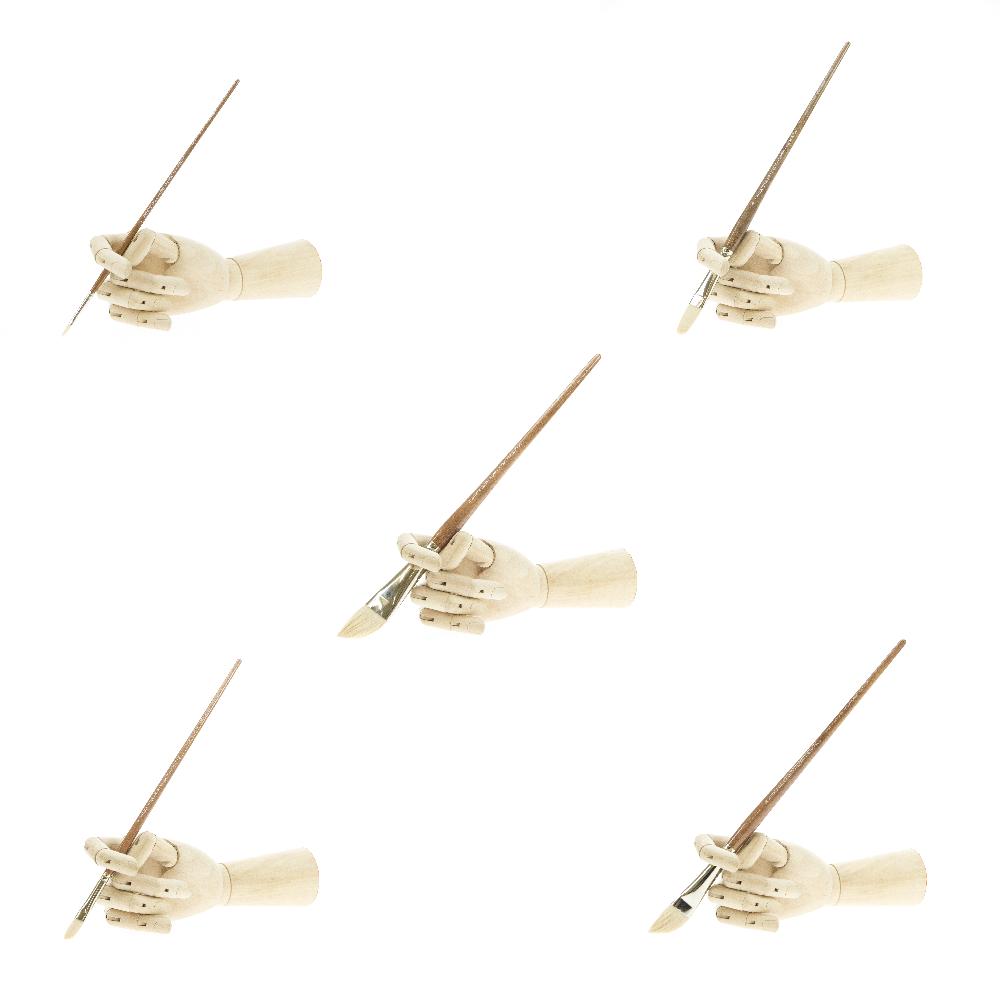 Fred Aldous Brush: Value Ivory - Filbert