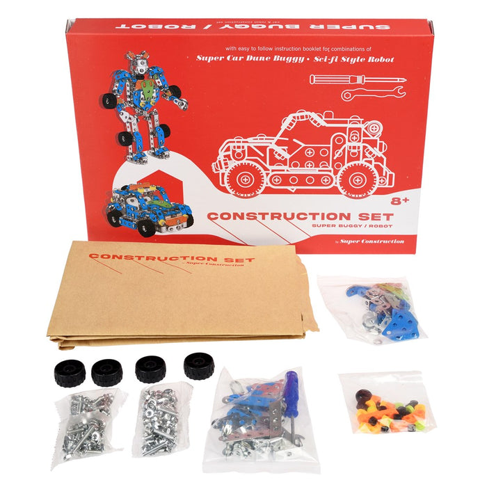 ROBOT AND DUNE BUGGY CONSTRUCTION SET