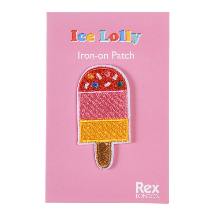 Ice Lolly Iron On Patch