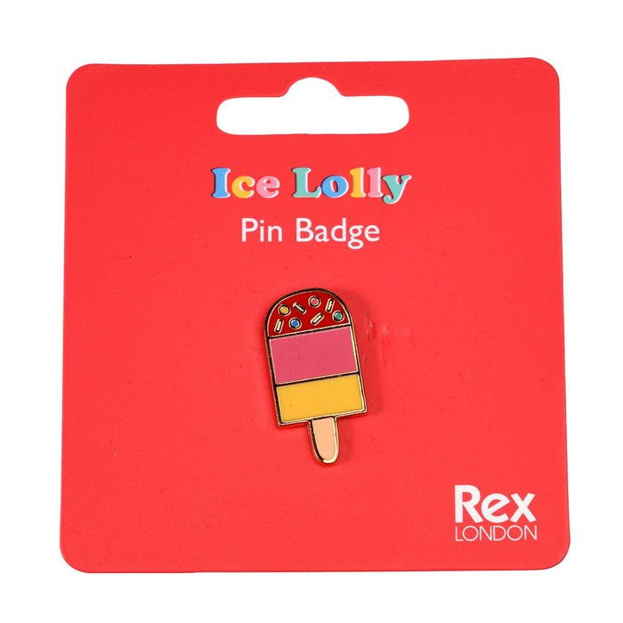 Ice Lolly Pin Badge