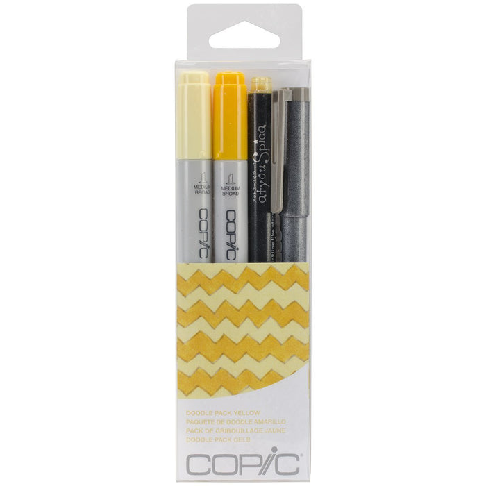 Copic Doodle Pack - Yellow