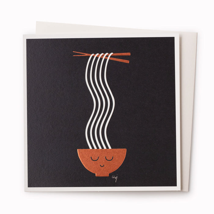 Soba Noodles Card