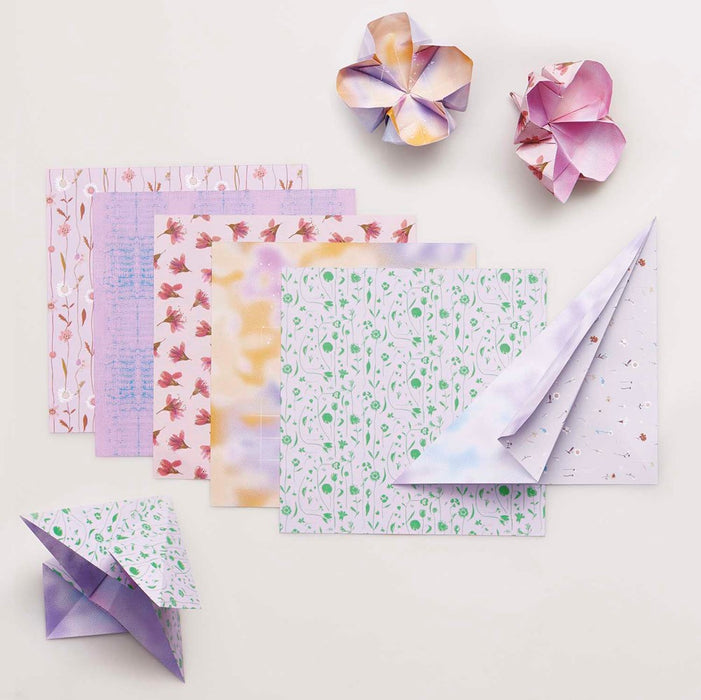 Paper Poetry: Origami Paper Transformation Sheets