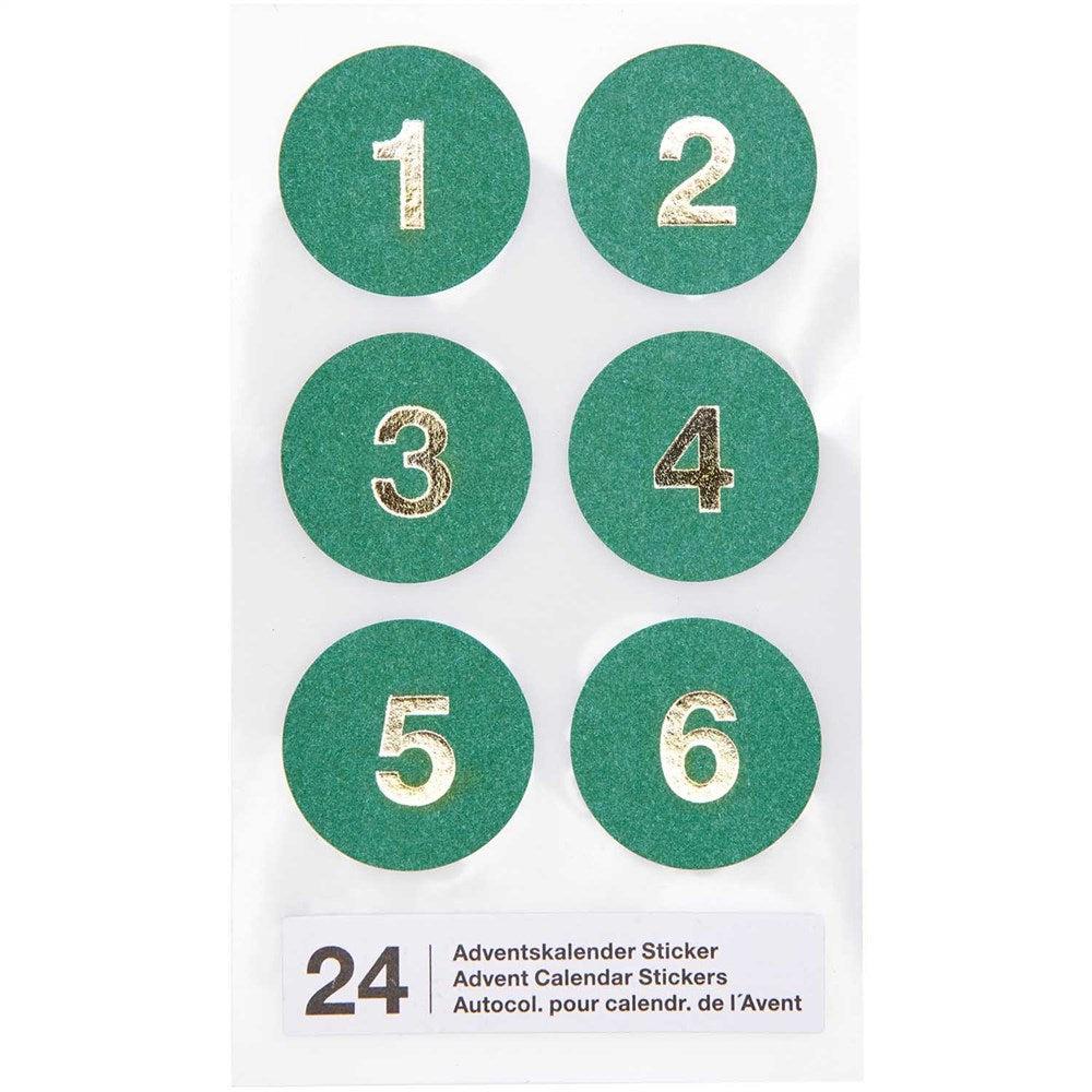 Rico Advent Calendar Stickers