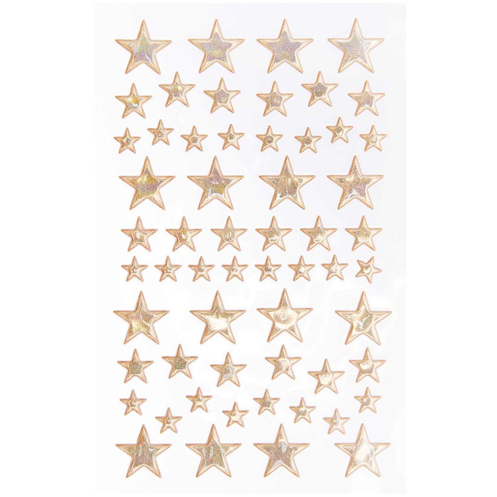 Rico Puffy Stickers Stars Gold