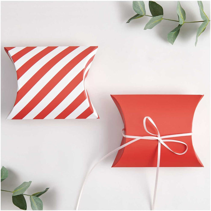 Rico Gift Boxes red/white, 12x18 cm
