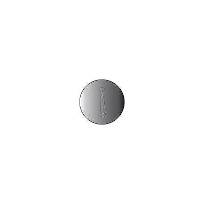 P7 Brooch 31mm Round. Pack of 10.