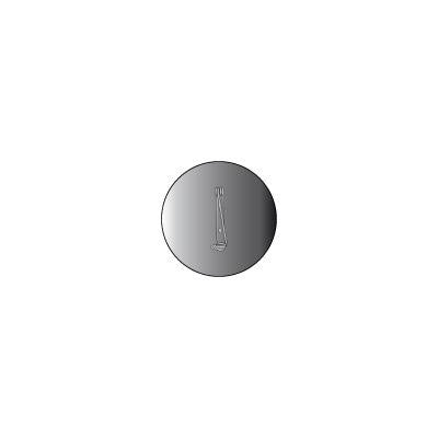 P8 Brooch 37mm Round. Pack of 10.