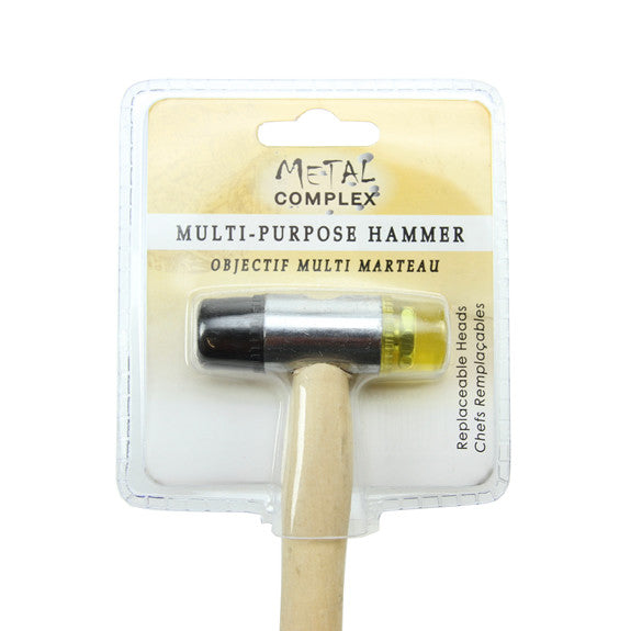 Multi-Purpose Jewellery Hammer with Replaceable Heads