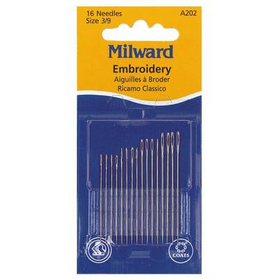 Milward Crewel Needles 3/9