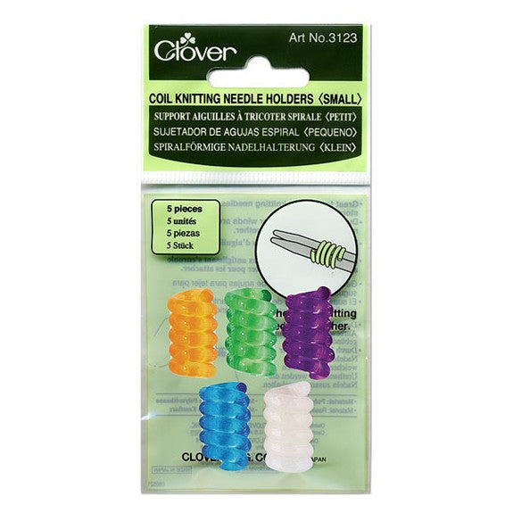 Clover Coil Knitting Needle Holders - Small