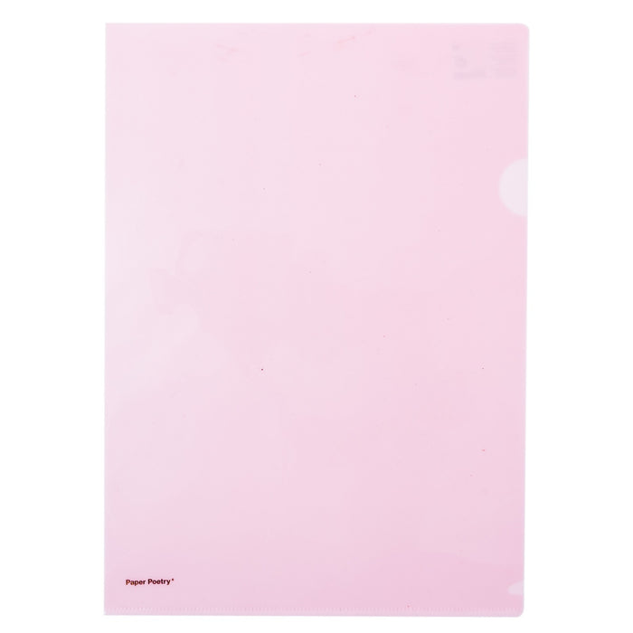 Clear Folder Pink