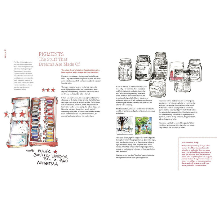 Urban Watercolor Sketching