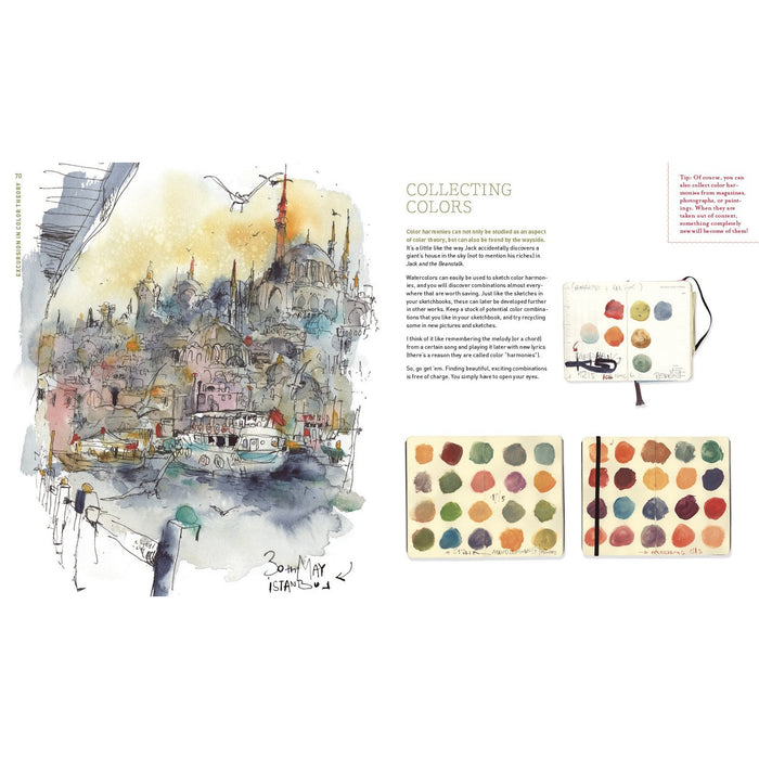 Urban Watercolor Sketching