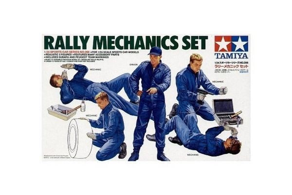 Tamiya Rally Mechanics & Equipment Set