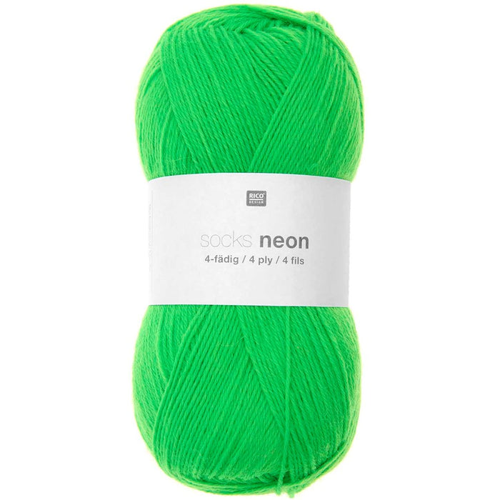 Rico Sock Wool - Neon