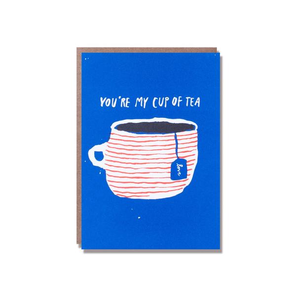 Egg Press Card Cup of Tea