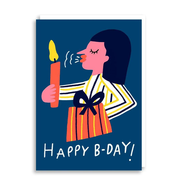Cachetejack Card Birthday Candle