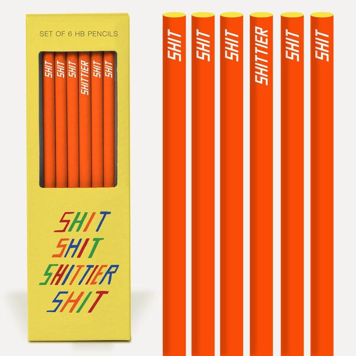 Shit Shit Shitter Shit Pencils