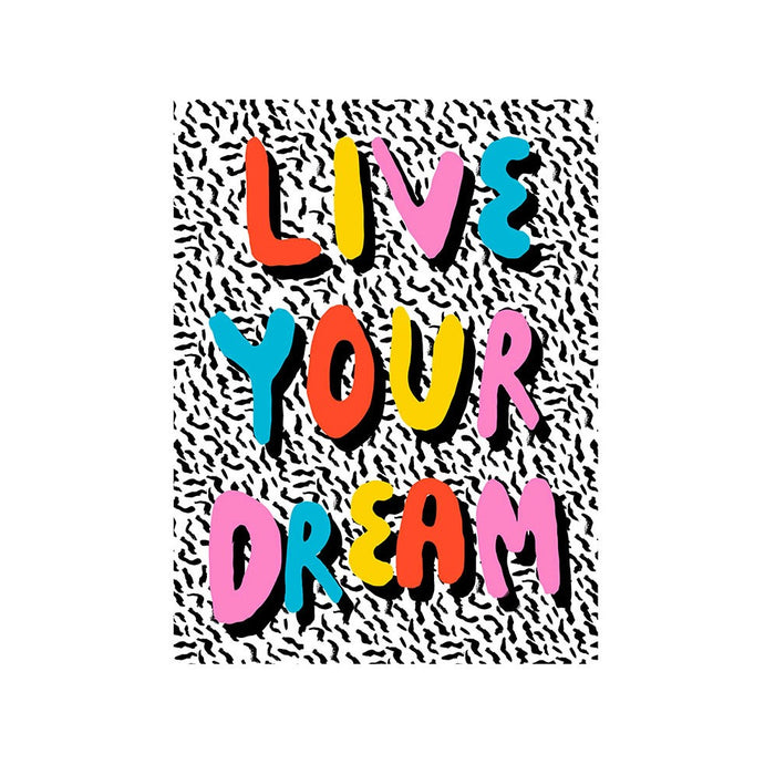 WACKA Design - Live Your Dream Card